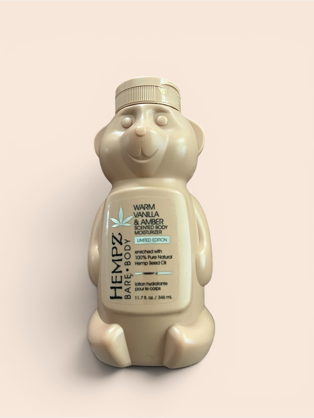 Hempz Warm Vanilla & Amber scented Body Moisturizer 11.7 fl oz Limited Edition